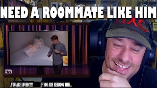 The Bit with the Ducks James Veitch is a terrible roommate REACTION [upl. by Berger]