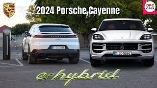 2024 Porsche Cayenne E Hybrid Introduces New Plug in Hybrid Variant [upl. by Lock983]