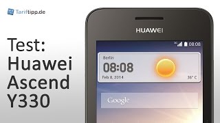 Huawei Ascend Y330  Test [upl. by Bernie]