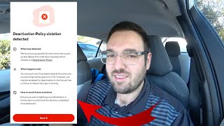 DoorDash New Deactivation Policy is Terrible [upl. by Llewol]