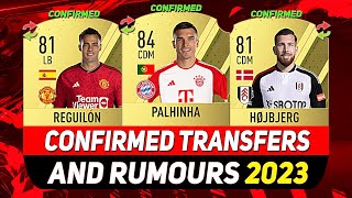 NEW CONFIRMED TRANSFERS amp RUMOURS 💰😳 ft PALHINHA REGUILÓN HØJBJERGetc [upl. by August]