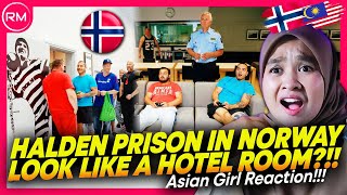 ASIAN GIRL REACT TO HALDEN PRISON IN NORWAY MOST HUMANE PRISONS IN THE WORLD [upl. by Irish]