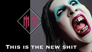 THIS IS THE NEW SHIT TAB Marilyn Manson Guitar Cover 4k [upl. by Nerua]