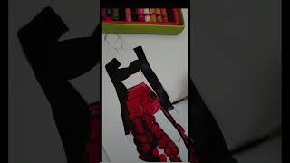 Beautiful black red cloud dress❤️🤍fashion fashiontrends fashionillustration viralvideo [upl. by Naeerb]