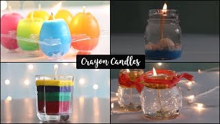 4 Easy Candle Making for Beginners  DIY Candles [upl. by Elurd]