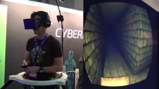 Virtualizer  Oculus Rift auf der Gamescom 2014  DEBITOR [upl. by Ellmyer]