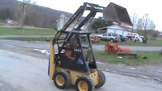 1999 New Holland L250 Mini Skid Steer Loader Bobcat Nice For Sale [upl. by Katzir493]