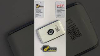 Renault Kadjar Megane key battery replacement [upl. by Carolyn888]