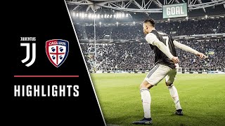 HIGHLIGHTS Juventus vs Cagliari  40  Ronaldo hattrick [upl. by Ogir420]