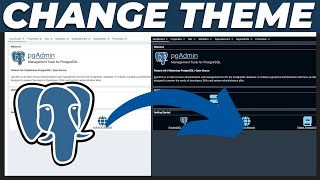 How to Change Theme in PostgreSQL PgAdmin 4  Enable Dark Mode [upl. by Doti]