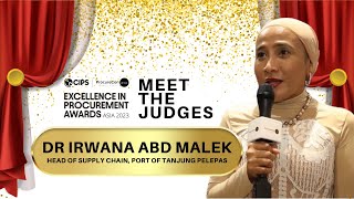 ProcureCon CIPS Asia Excellence in Procurement Awards 2023  Interview with Ts Dr Irwana Abd Malek [upl. by Borchert]