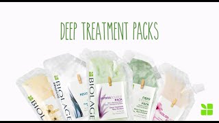 Biolage Deep Treatment Packs  Great For Travel [upl. by Airreis]