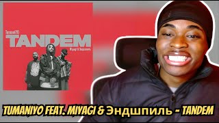 TumaniYO feat Miyagi amp Эндшпиль  Tandem  Reaction amp Analysis Russian Subtitle [upl. by Trust846]