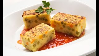 Receta de Polenta multicolor con mermelada de tomate  Karlos Arguiñano [upl. by Nylazor]