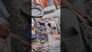 Khurpi repairing forging iron work blacksmith trending official ytshortsindia [upl. by Sivaj734]