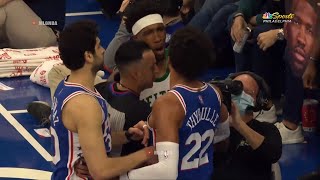 Matisse Thybulle and Josh Richardson get into kerfuffle [upl. by Malloch]