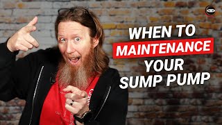 How Often to Maintain Your Sump Pump  Tips for Maintenance [upl. by Aidroc]