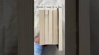 Books I read in a day booktube booktok books bookish fyp reading bookstagram bookrecs [upl. by Olwena]