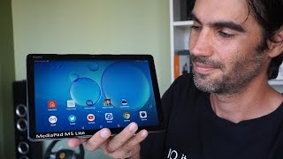 Huawei MediaPad M5 Lite  unboxing y pre review en español [upl. by Ztnarf938]