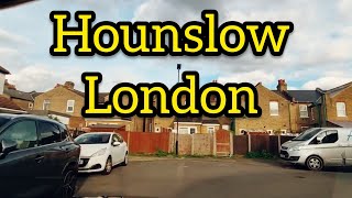 Hounslow London dashcam driving tour [upl. by Ahsaten992]