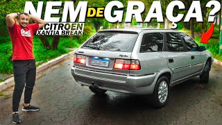 UM CARRO de LUXO POR 10 MIL QUE TODO MUNDO FOGE e DEPRECIA😱😱 CITROEN XANTIA BREAK [upl. by Anitsirk]