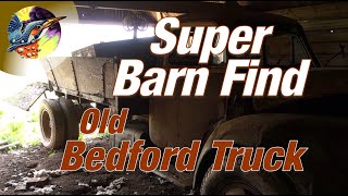 Super Barn Find  Old Bedford Truck 1950s  Wye Valley [upl. by Roderigo]