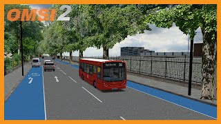 Omsi 2 London Pimlico Map  AI route 360  Go Ahead London  ADL Enviro 200 [upl. by Acker]