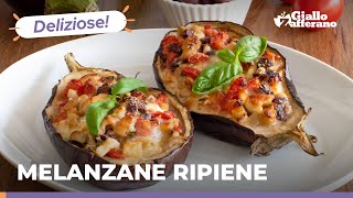 MELANZANE RIPIENE al FORNO – DELIZIOSE e FILANTI 🍆😋😍 [upl. by Artair]