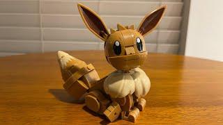 Mega Construx Pokémon Build and Show Eevee HDL84 2022 Set Review [upl. by Marga]