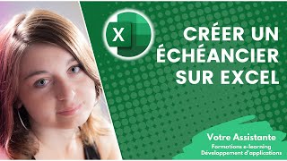 Créer un échéancier sur Excel [upl. by Bendicty]