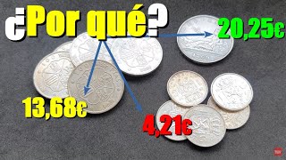 📊 Este es el VALOR de la PLATA de una moneda histórica numismática [upl. by Carmen]