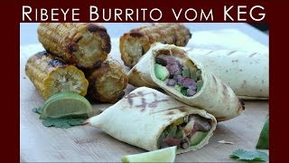 Ribeye Burrito vom KEG  BBQ amp Grill  Deutsches Rezept  081 [upl. by Cyb]