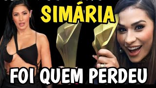 SIMARIA PERDEU E SIMONE FOI QUEM GANHOU HUMILDADE E SIMPLICIDADE [upl. by Anella]