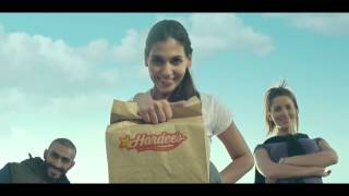 The boldest taste experience with the new Turkey Bacon Angus Burger from Hardees [upl. by Namyw]