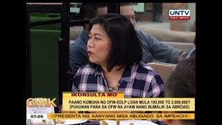 Paano kumuha ng OFWEDLP loan mula 100000 hanggang 2 Milyon  Ikonsulta Mo [upl. by Dorene805]