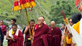 His Holiness Drikung Kyabgon Visit In Dolpo 2024 [upl. by Gretel767]