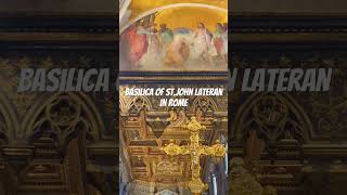 The Archbasilica of St John Lateran Basilica di San Giovanni in Rome [upl. by Ul]