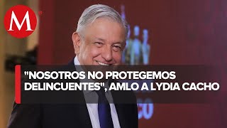 quotCon todo respetoquot AMLO manda mensaje a la periodista Lydia Cacho [upl. by Arihs893]