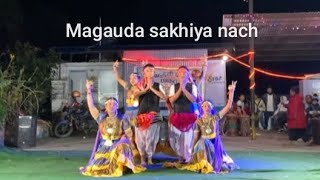 magauda sakhiya nach tharu jati Ka yo nrityaHamro bahumukhi pathsalaDC PRADIP SUNDAStharufyp [upl. by Nottus]