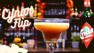 CYNAR FLIP COCKTAIL Recipe [upl. by Hanikas]