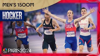 American Cole Hocker pulls off a STUNNER in mens 1500m Olympic final  Paris Olympics  NBC Sports [upl. by Curran]