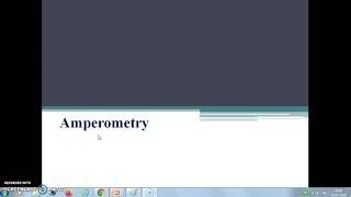 types of amperometry [upl. by Na782]