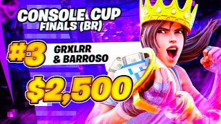 TOP 3 CONSOLE CUP FINALS 🥉 12500R w Barroso  SETTINGS 🏆 [upl. by Eelamme]