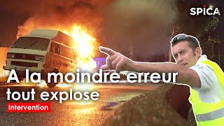 Camping car en feu  à la moindre erreur ça peut exploser [upl. by Aniretake49]