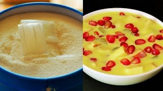 Easy Steps To Make Custard Powder  Homemade Custard Powder Recipe  MadhurasRecipe [upl. by Anairam]