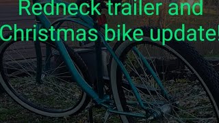 More redneck ingenuity trailer bicycle christmas [upl. by Fabozzi]