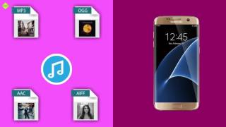 Convert amp Transfer Music from Samsung Galaxy S7 Edge [upl. by Eyak]