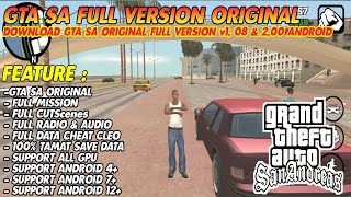 TUTORIAL LENGKAP DOWNLOADPASANG GTA SA FULL VERSI ORI ANDROID  GTA SAN ANDREAS [upl. by Notsnhoj]