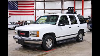 1995 GMC Yukon 1500 SLT For Sale  Walk Around [upl. by Airolg]