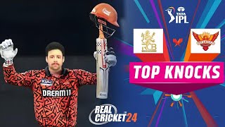 RCB vs SRH  Tata IPL 2024  Real Cricket 24 Highlights [upl. by Eisac]